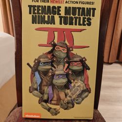 SDCC 2023 Exclusive Limited Edition NECA Teenage Mutant Ninja Turtles III Samurai Turtles 4-Pack
