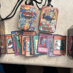 Yugioh case with cards