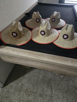 Houston Astros Orbit River Straw Sun Hat