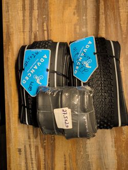 New Road & Trail Bike Tires (2) 27.5 X 2.10 60TPI w/ Tubes (2) 27.5 x 2.10