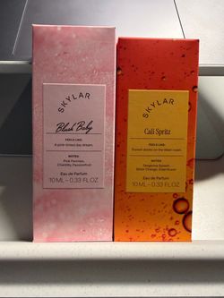 Skylar scent club travel perfumes - blush baby & cali spritz