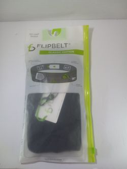 Flip Belt Running Belt Exercise Medium Black