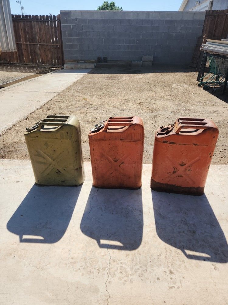 USMC Jerry Cans