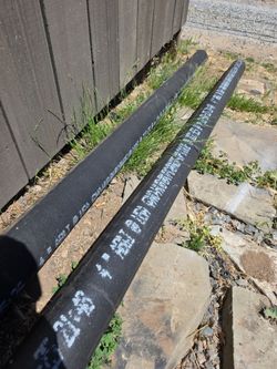 4" cast-iron pipe