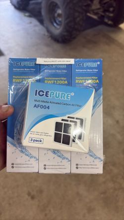 Ice, Pure Replacement Filters, And Carbon Filters