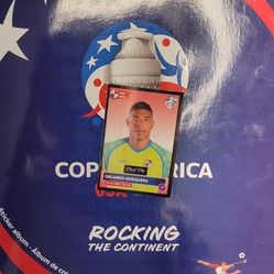 Black Versión ONE OF ONE, ONLY ONE IN THE WORLD Copa América Álbum Sticker