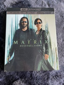 The Matrix Resurrections 4K Blu Ray Digital