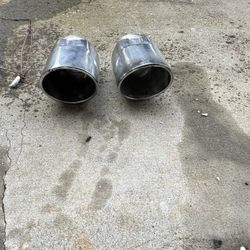 Dodge ScatPack Muffler Tips