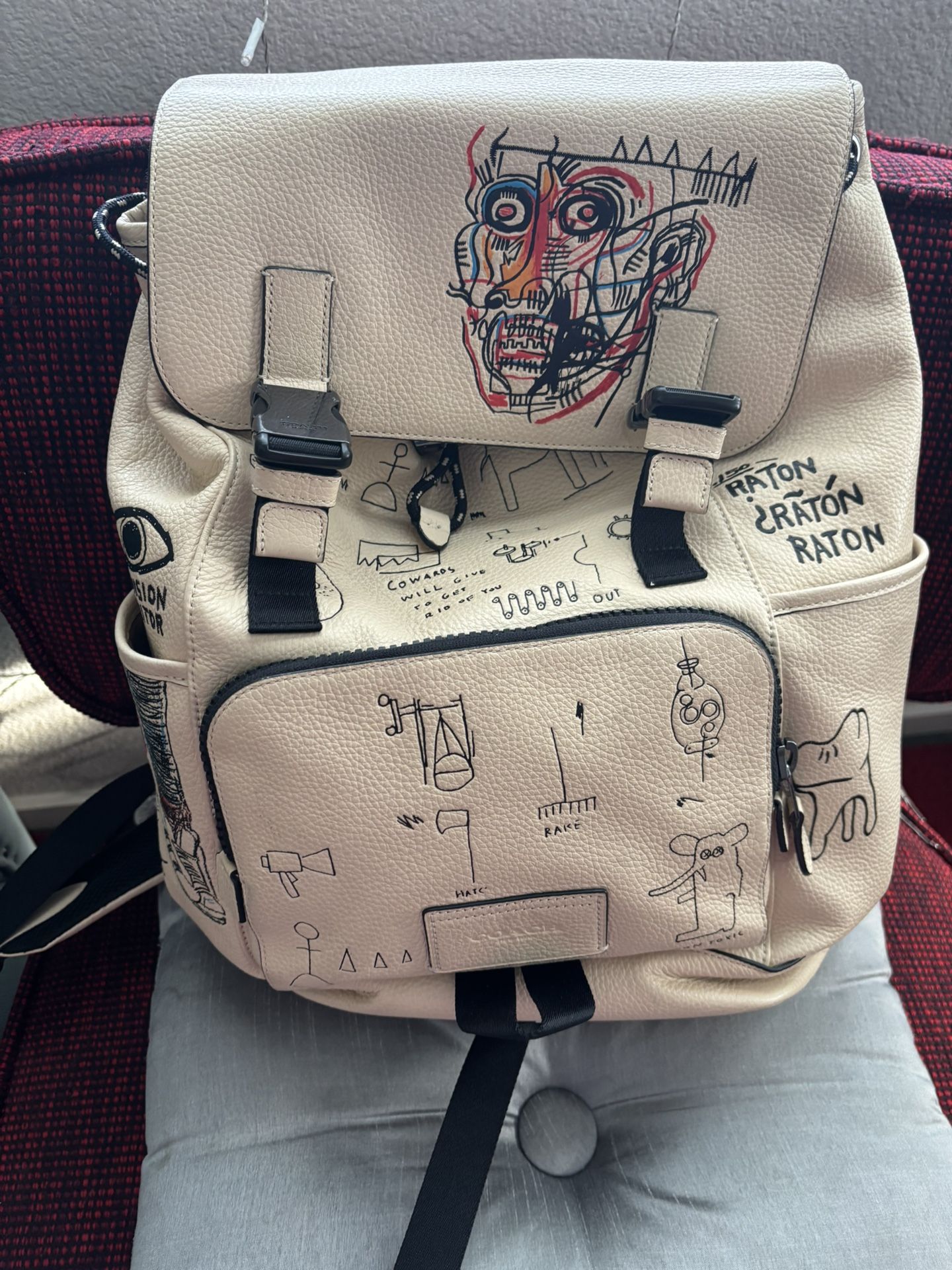 Coach x Basquiat Leather backpack