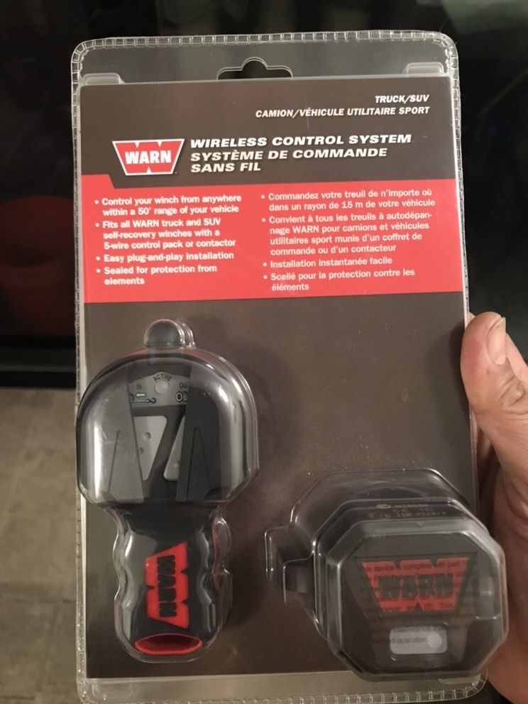 Warn winch wireless controller