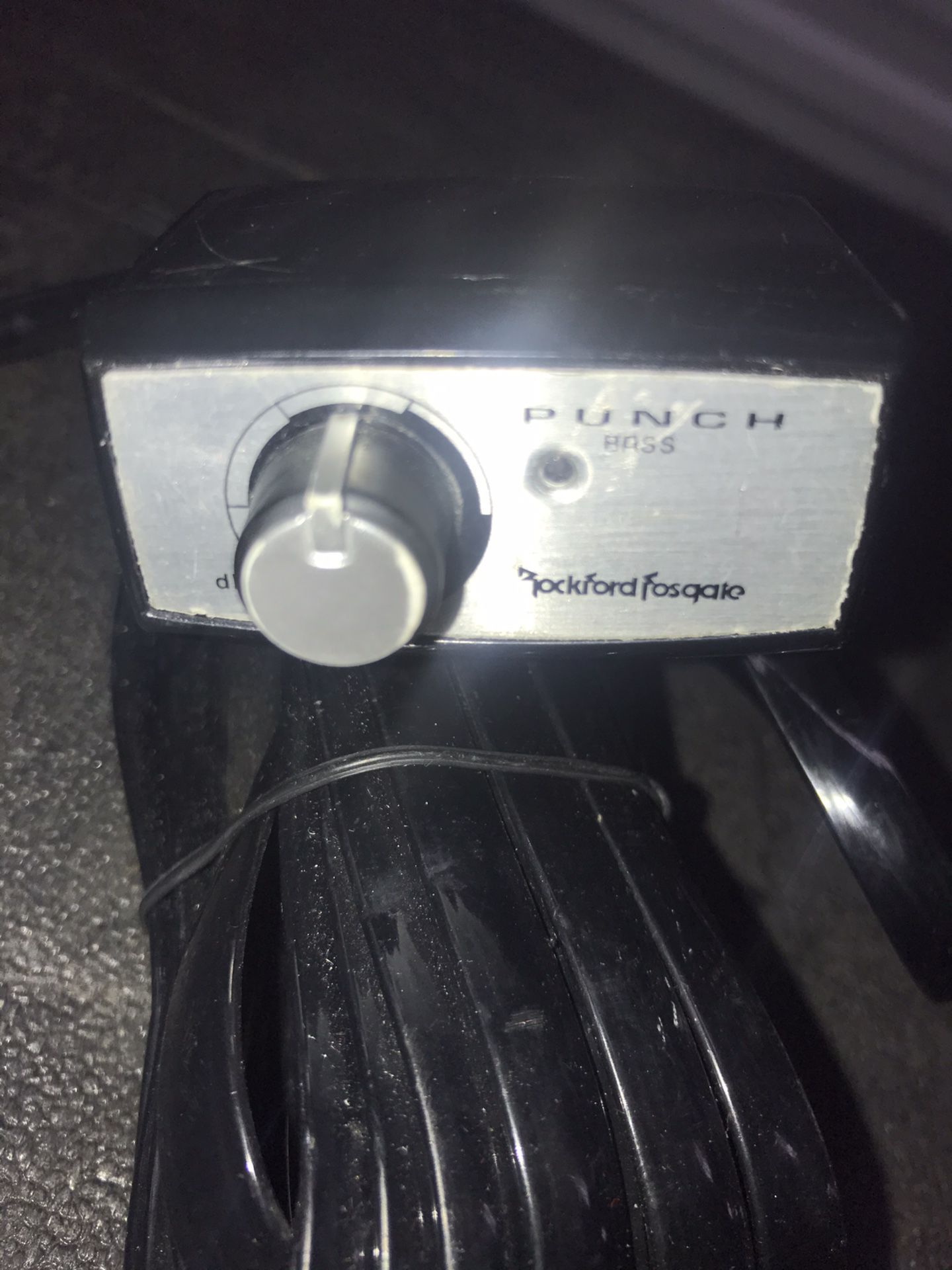 Rockford Fosgate PB1 Remote Bass Control Punch