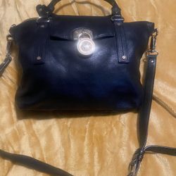 Michael Kors Black MK Purse,