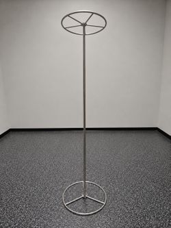 8’ Metal Party Decor Column Stand – Wedding & Event Display Frame