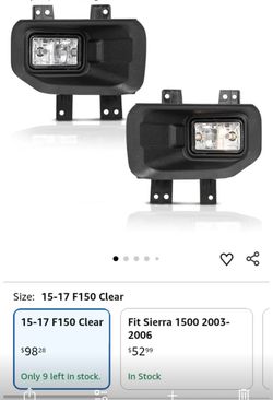 F150 2017-2019 Fog Lights