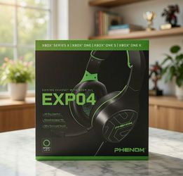 Phenom EXPO4 Gaming Headset with Boom Mic - Xbox Compatible
