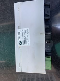 Bmw E93 328 335 M3 Convertible Roof Top Control Module Unit CTM