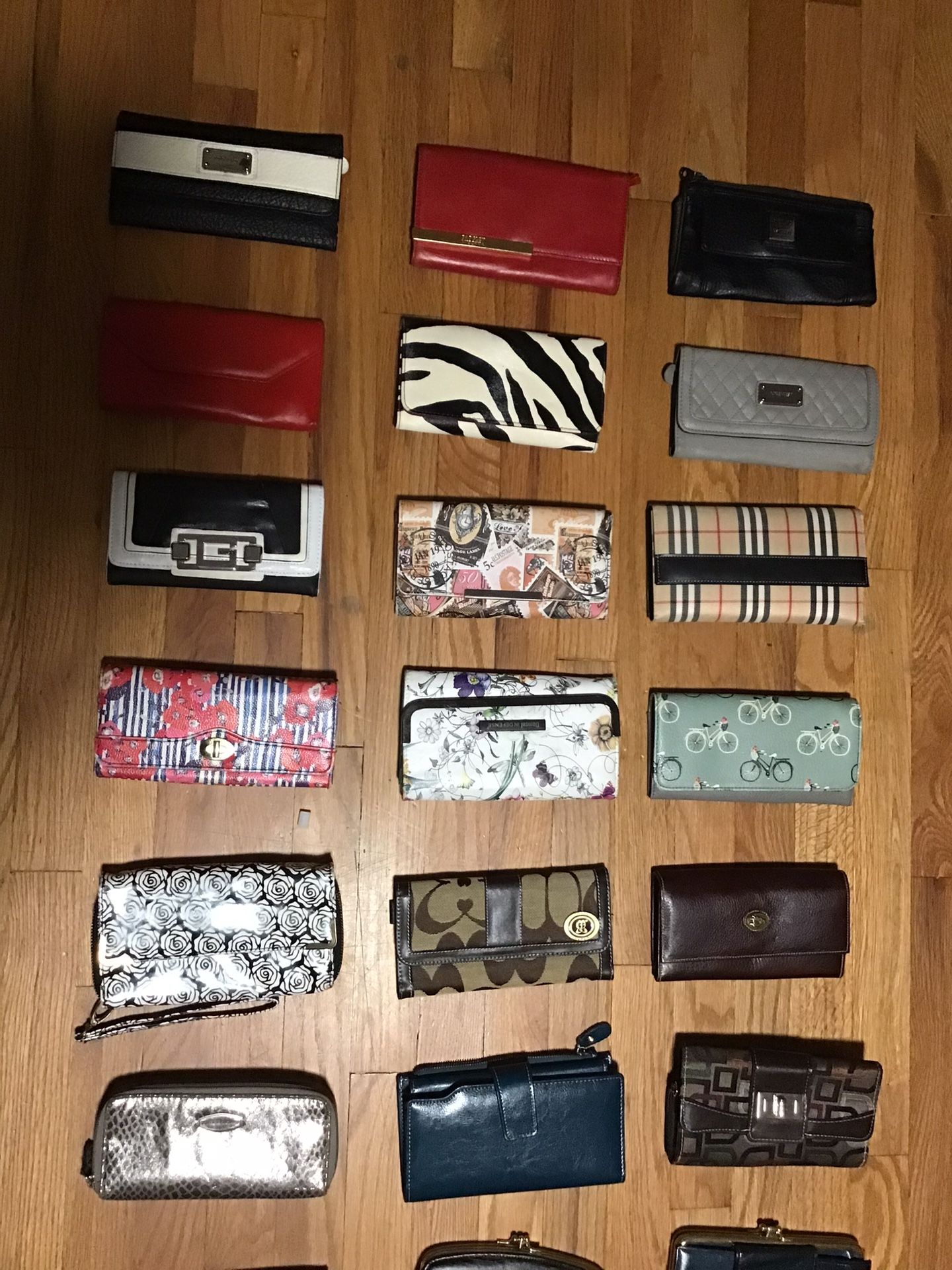 Wallets Large $4 Medium $3 Small $2