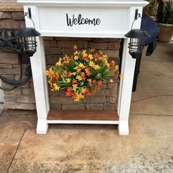 Welcome Front Yard Sign Stand 