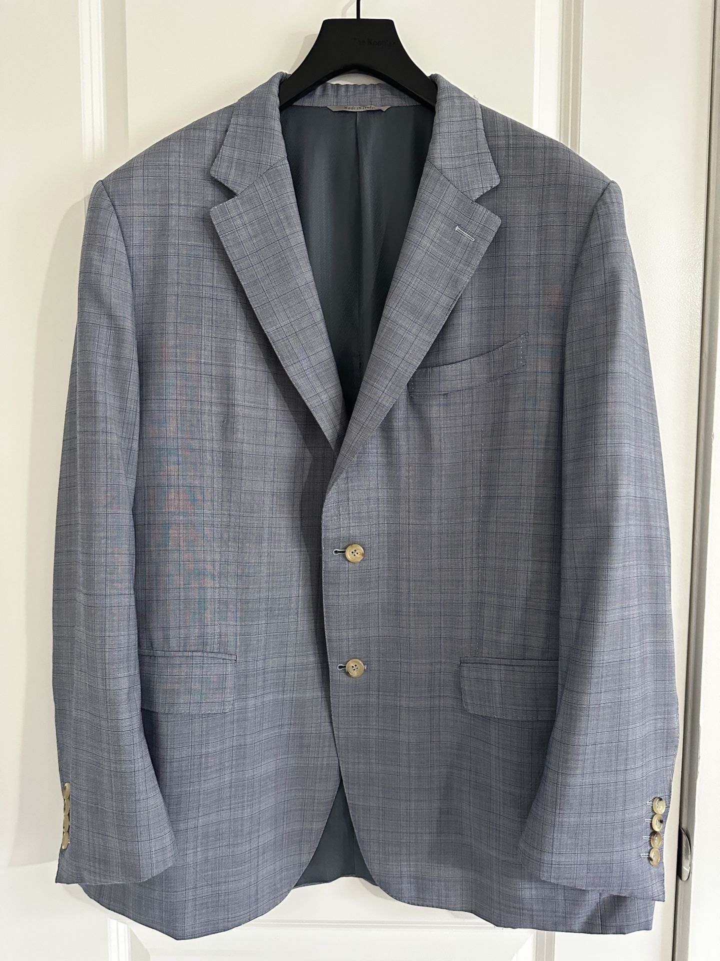 Men’s Canali (Made In italy) Wool & Silk “su Misura” Suit