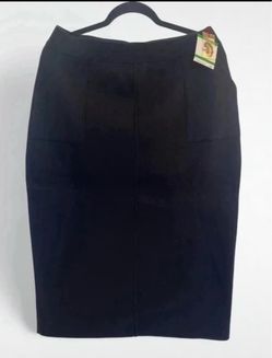 Anne Klein Black Pencil Skirt size Large Black Pencil Skirt with Tags