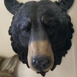 Wild Animals Sculpted Heads Set Of 5