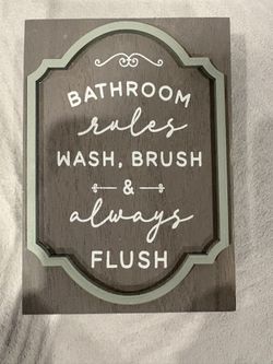Bathroom  Decor Caption Box 