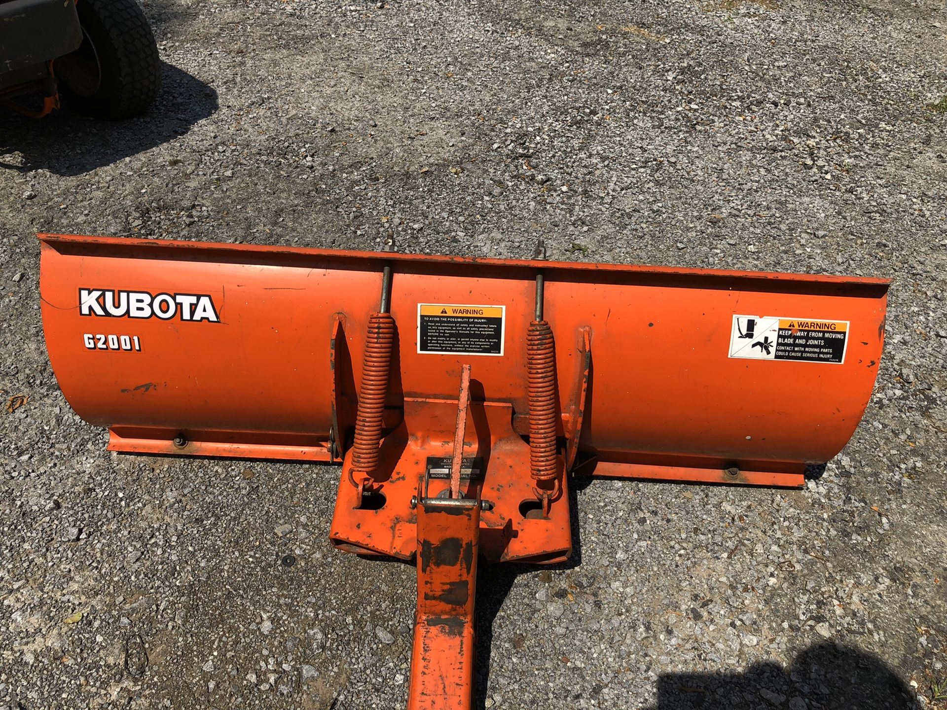Kubota Snow Plow for Sale in Butler, PA OfferUp
