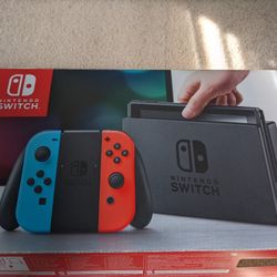 Like New In Box Nintendo Switch