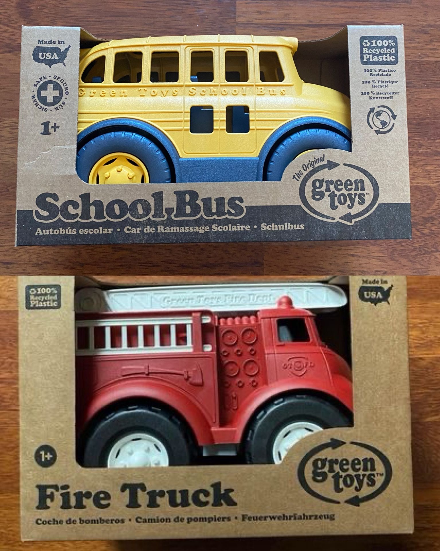 Choice of Item - One (1) Brand New Green Toy - Made In the USA - No BPA