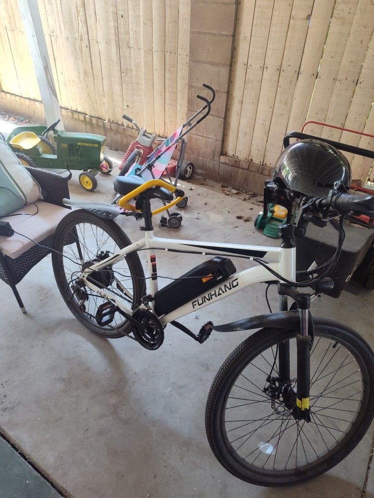 Electric Bike Fun Hang