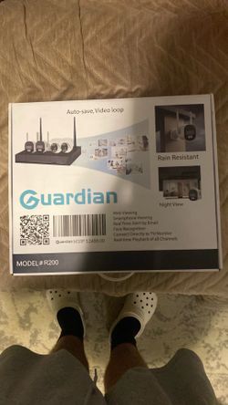 Guardian home security cameras
