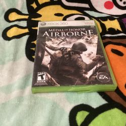 Xbox 360 Medal Of Honor Airborne Video Game 