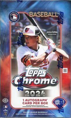 2024 Topps chrome Baseball Hobby box - Sealed