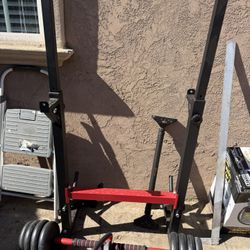 Weights With Squat Rack 