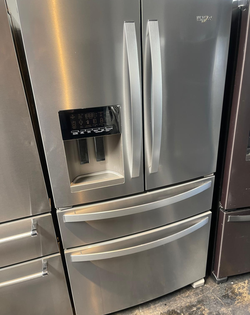 Whirlpool 4-Door Refrigerator Stainless Steel FrenchDoor