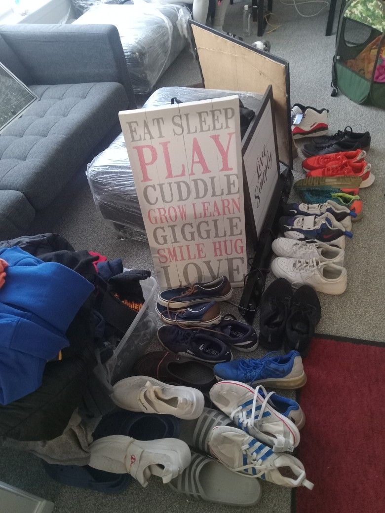 Men Cholthing Size 2x Xl And Men Sneakers Shoes Size 11 Wholesale