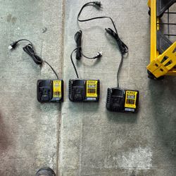 Dewalt Battery, Chargers 12/20 V