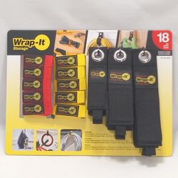 Wrap-It Storage Straps 18-Piece Set