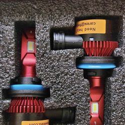 H11 H9 H8 LED Headlight Bulb Kit Low Beam Fog Light 60W 6000K 7600LM US brand