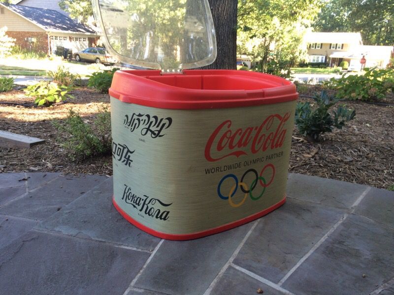 Coke Cooler ice chest Coca Cola Cooler
