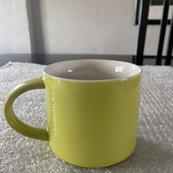 Starbucks Solid Lime Green Mug