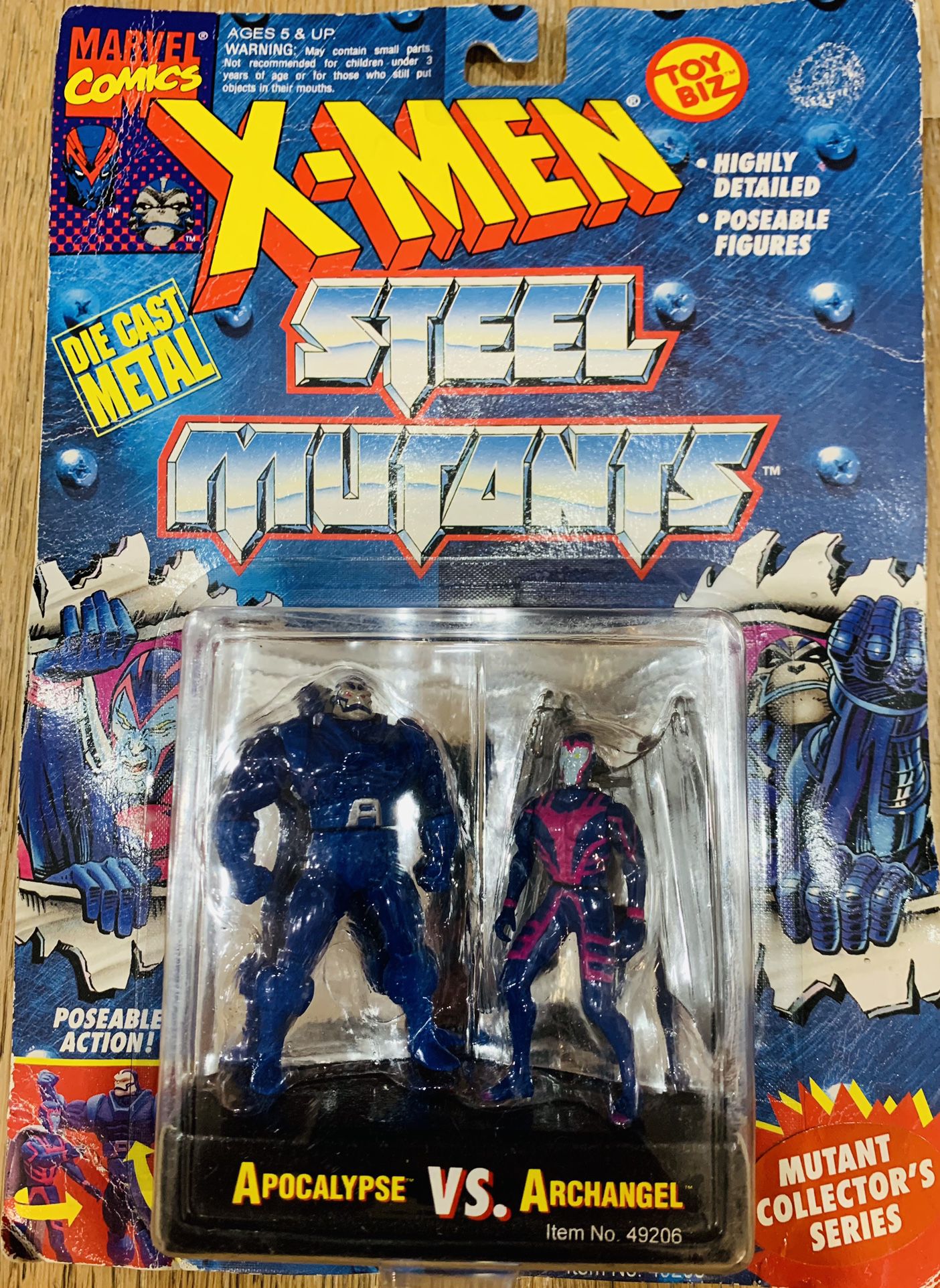 X-Men Steel Mutant Action Figures