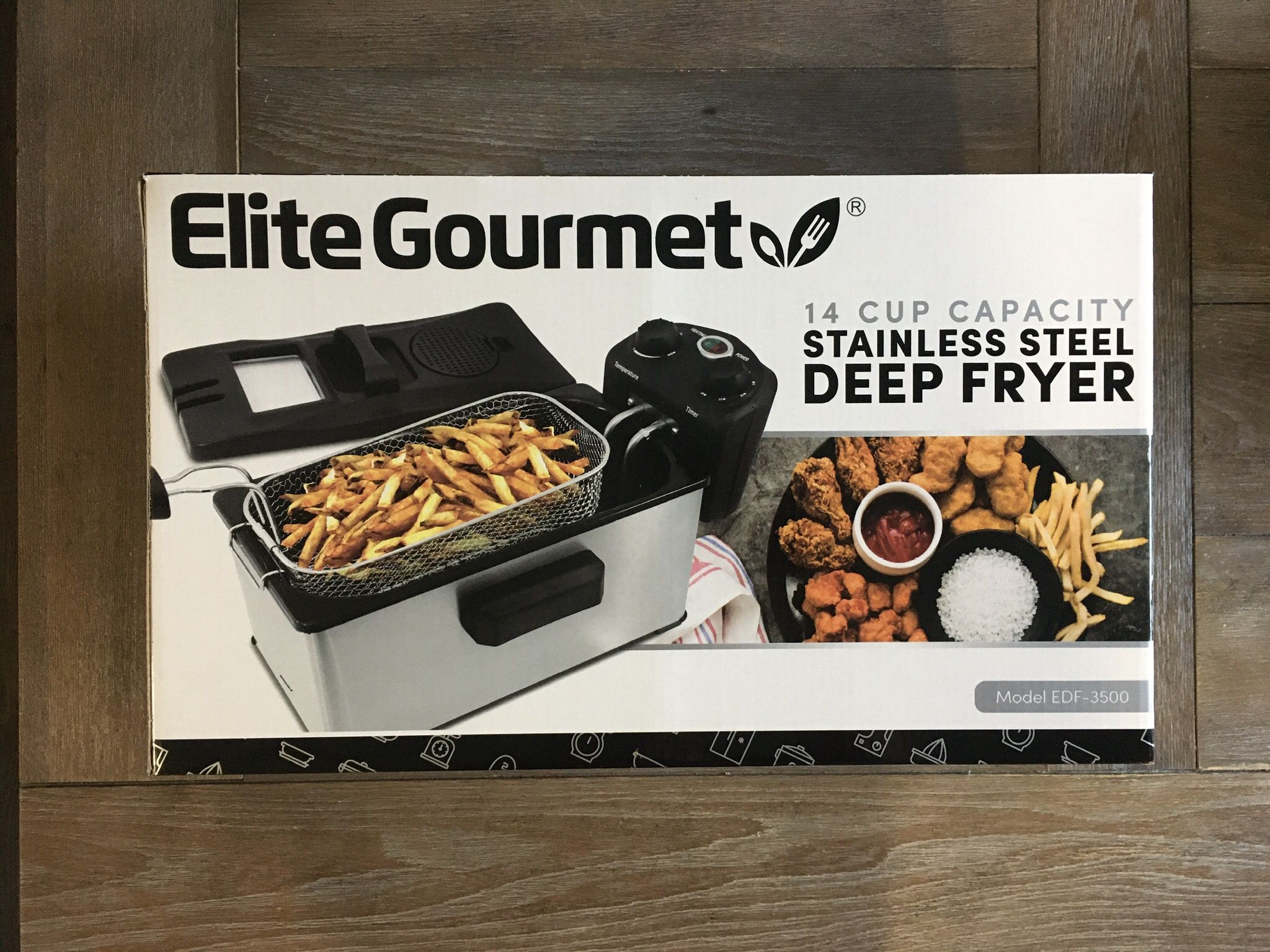 Elite Gourmet Stainless Steel 3.5qt Deep Fryer NEW for Sale in San Antonio,  TX - OfferUp