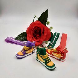 3pc Keychain Shoes