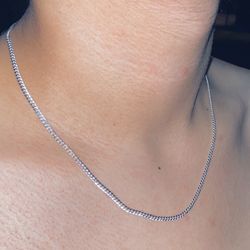 Sterling Silver Cuban Chain