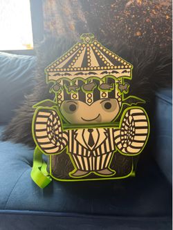 RARE Beetlejuice Chibi Carousel Loungefly Backpack