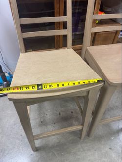 Sillas  madera