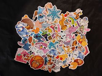Disney and More stickers lot of 100 #1