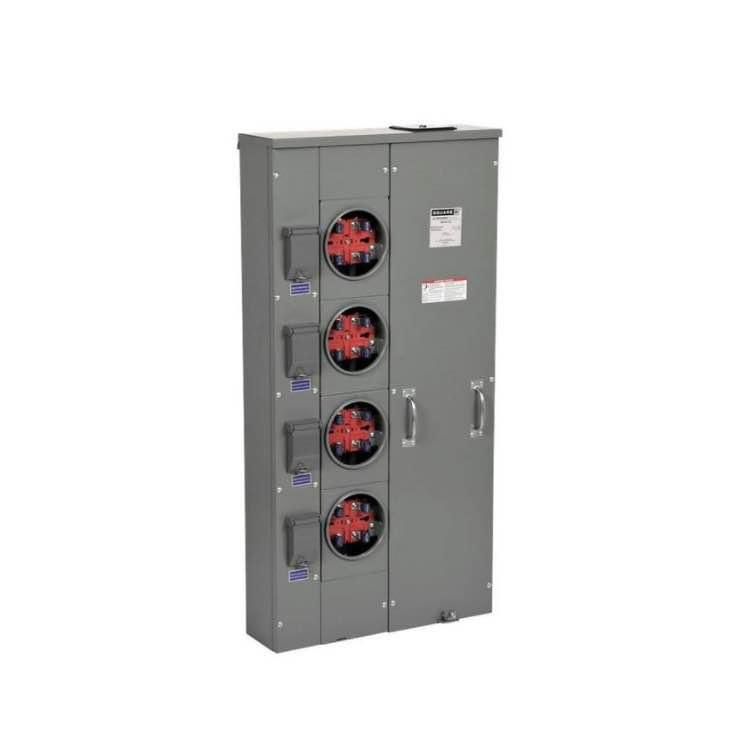 SquareD MP44-125 4 meter 400A main panel MP44125