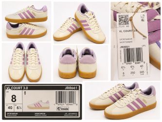 Adidas VL Court 3.0 Sneakers – Women’s Size 8 – New